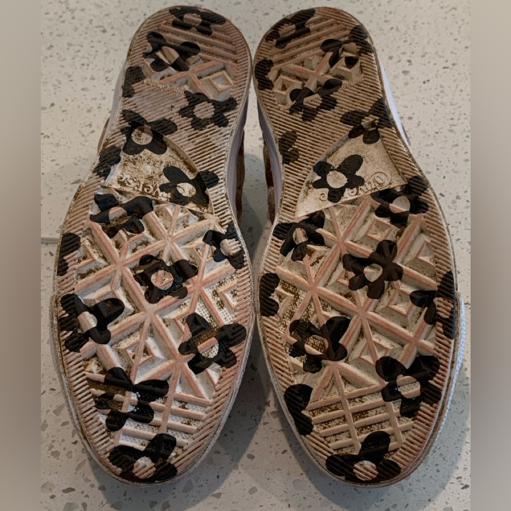 Converse x Golf Le Fleur One Star Ox TTC Quilted Velvet Brown Sugar - Picture 9 of 11